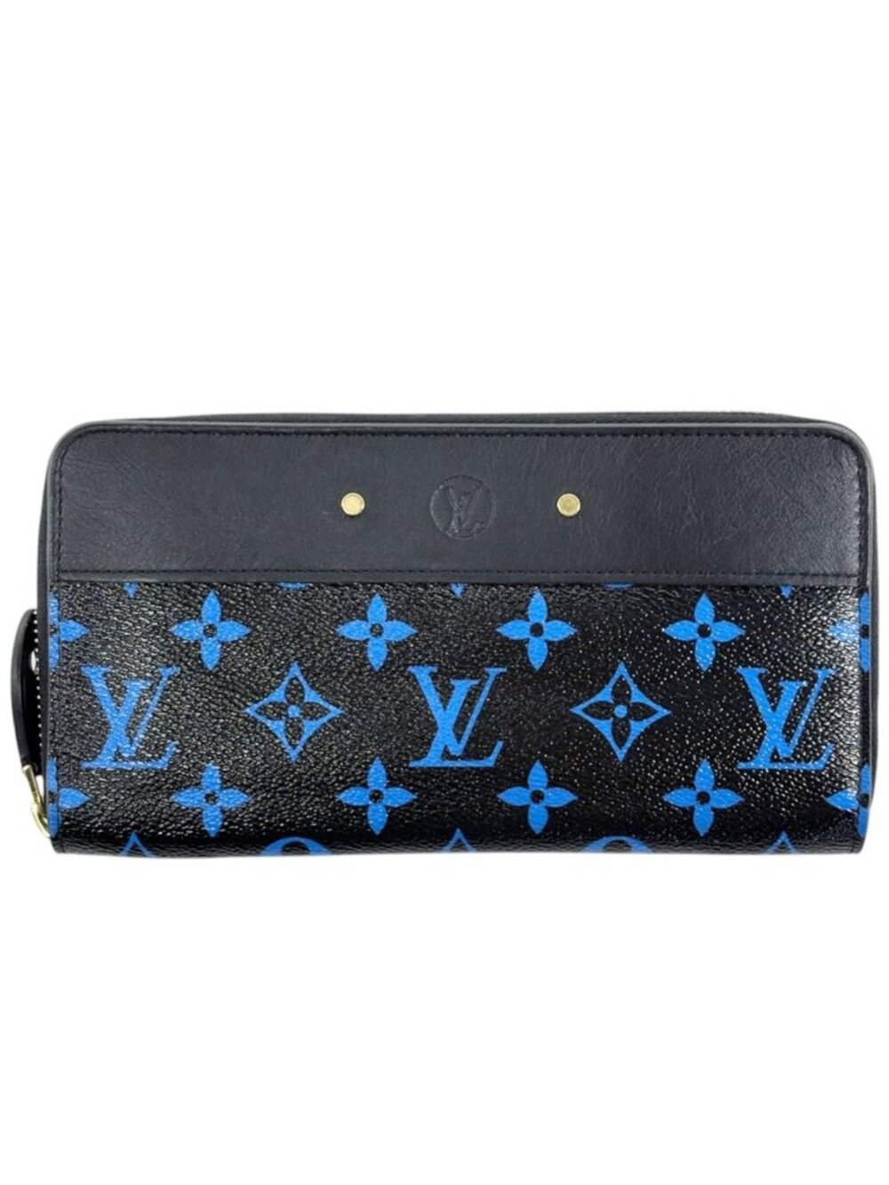 Louis Vuitton Zippy Wallet Monogram Blue